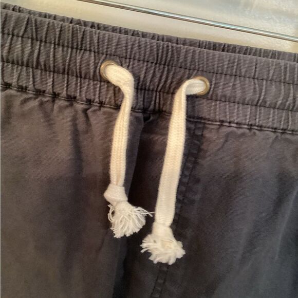 MARINE LAYER MENS XL GREY SATURDAY SHORTS CANVAS POCKETS 5" INSEAM PULL ON WAIST - Picture 5 of 8